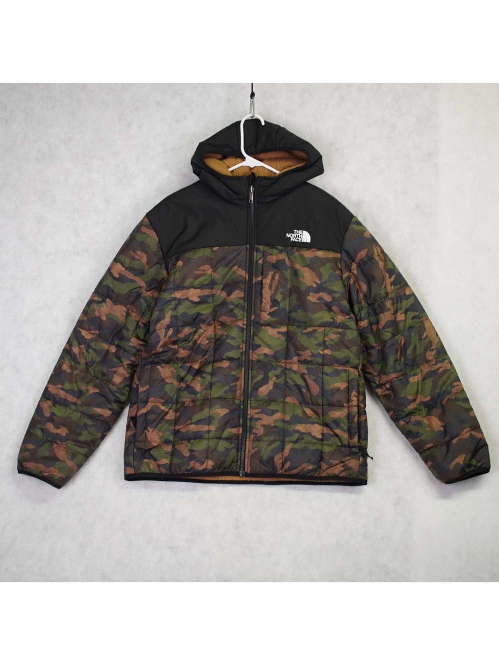 The North Face Shasta Boys Reversible Full Zip Hooded Insulated Jacket XXL 18/20